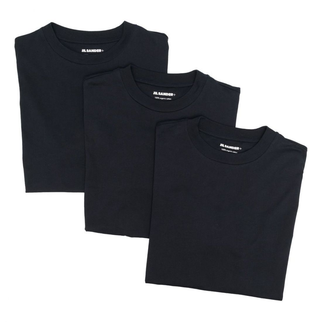 Jil Sander - T-shirt 'Logo Patch' pour Hommes - 3 Pièces