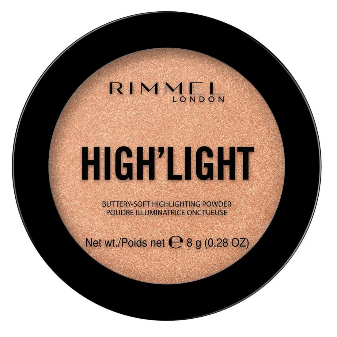 Rimmel London - Poudre illuminatrice 'High'light Buttery Soft' - 003 Afterglow 8 g