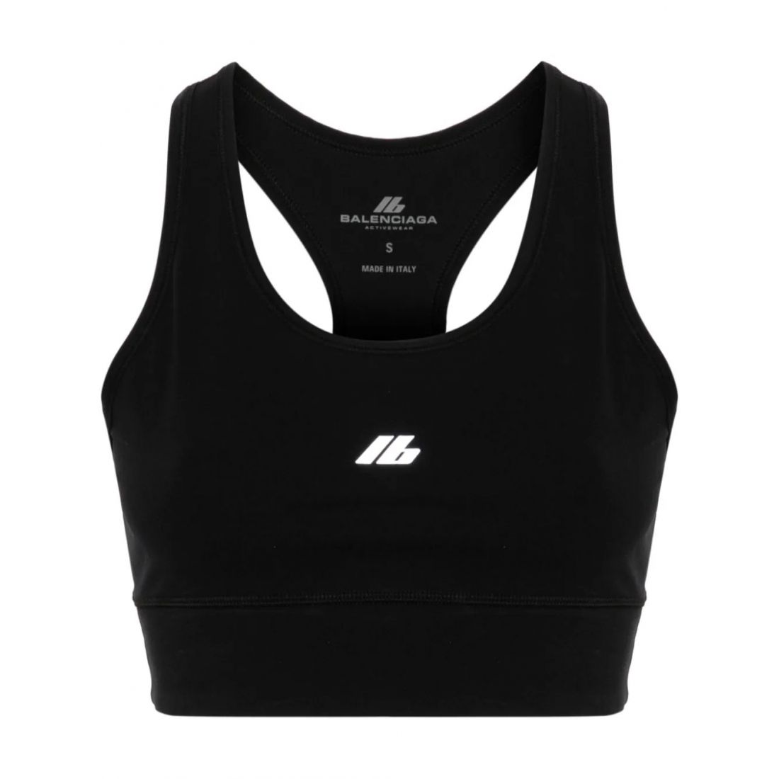 Balenciaga - Brassière 'Reflective-Logo' pour Femmes