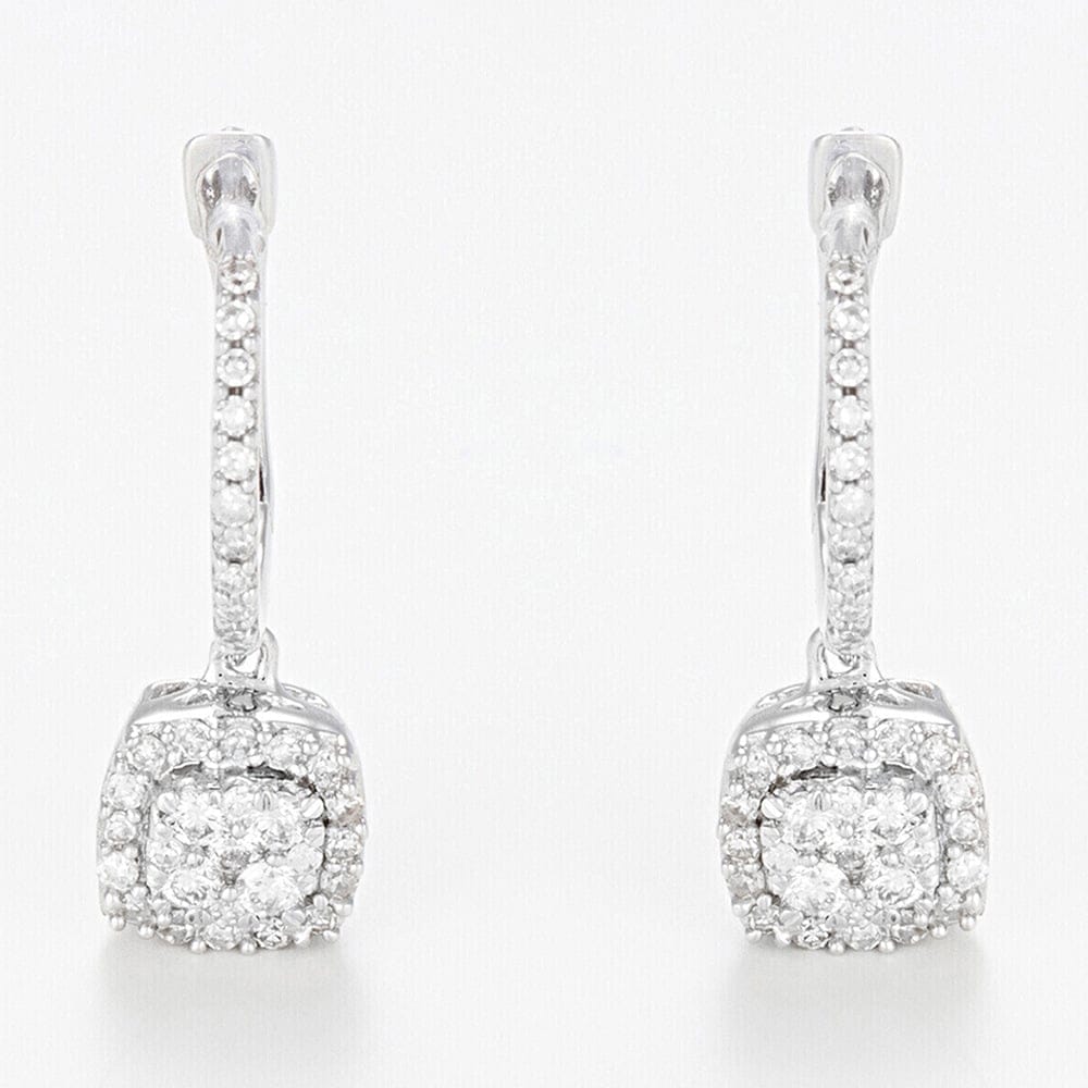 Atelier du diamant - Boucles d'oreilles 'Quadra' pour Femmes