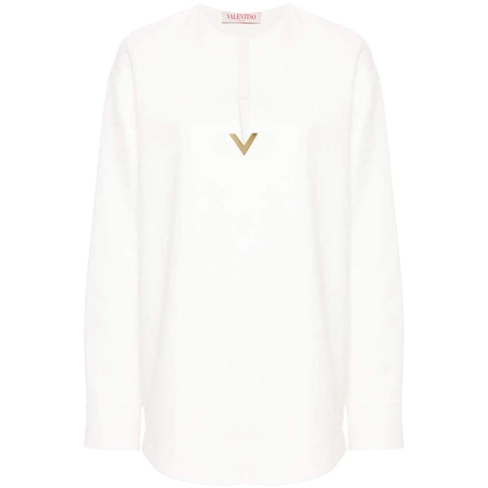 Valentino garavani - Top à manches longues 'Vgold-Embellished' pour Femmes
