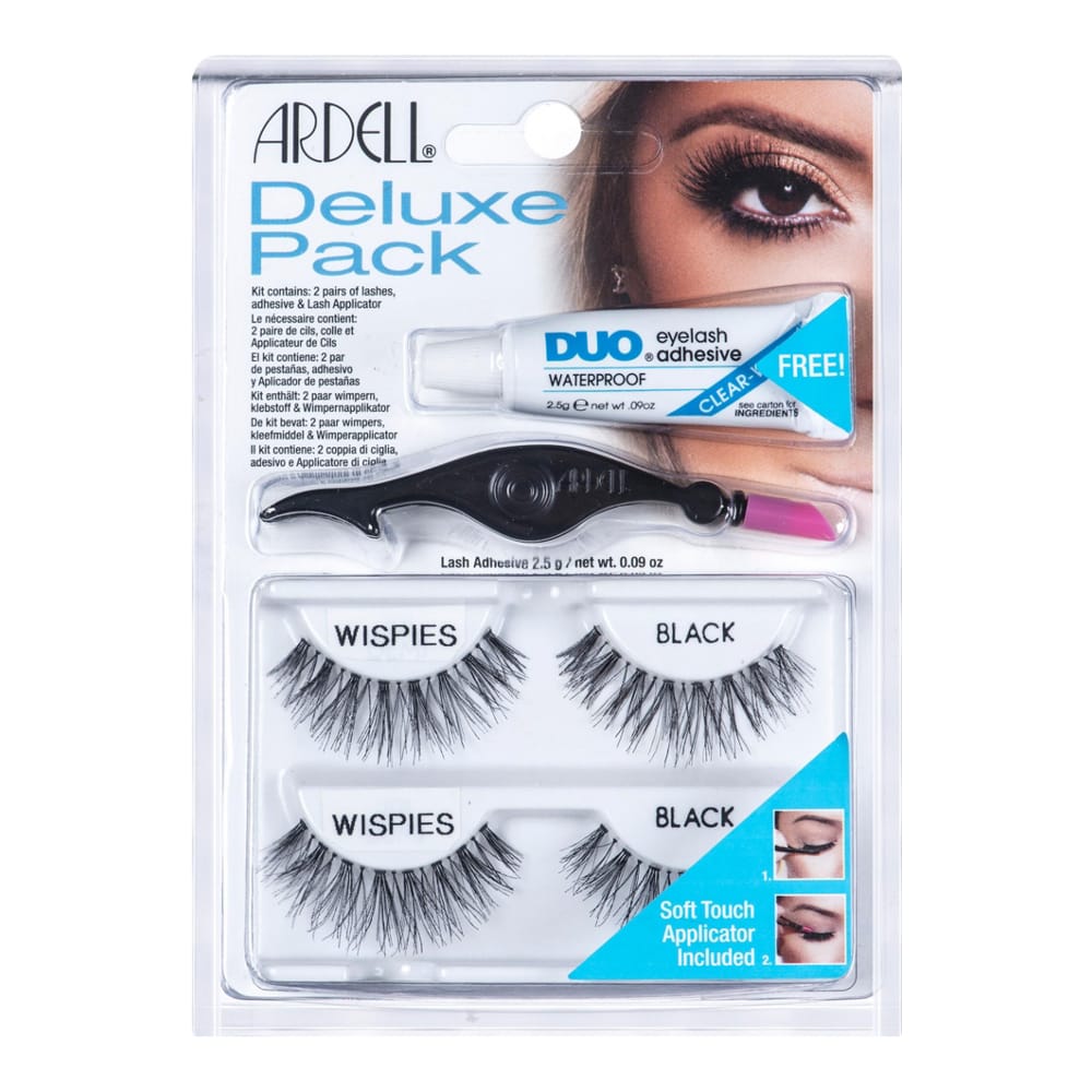 Ardell - Set Faux cils 'Deluxe Wispies' - Black 3 Pièces