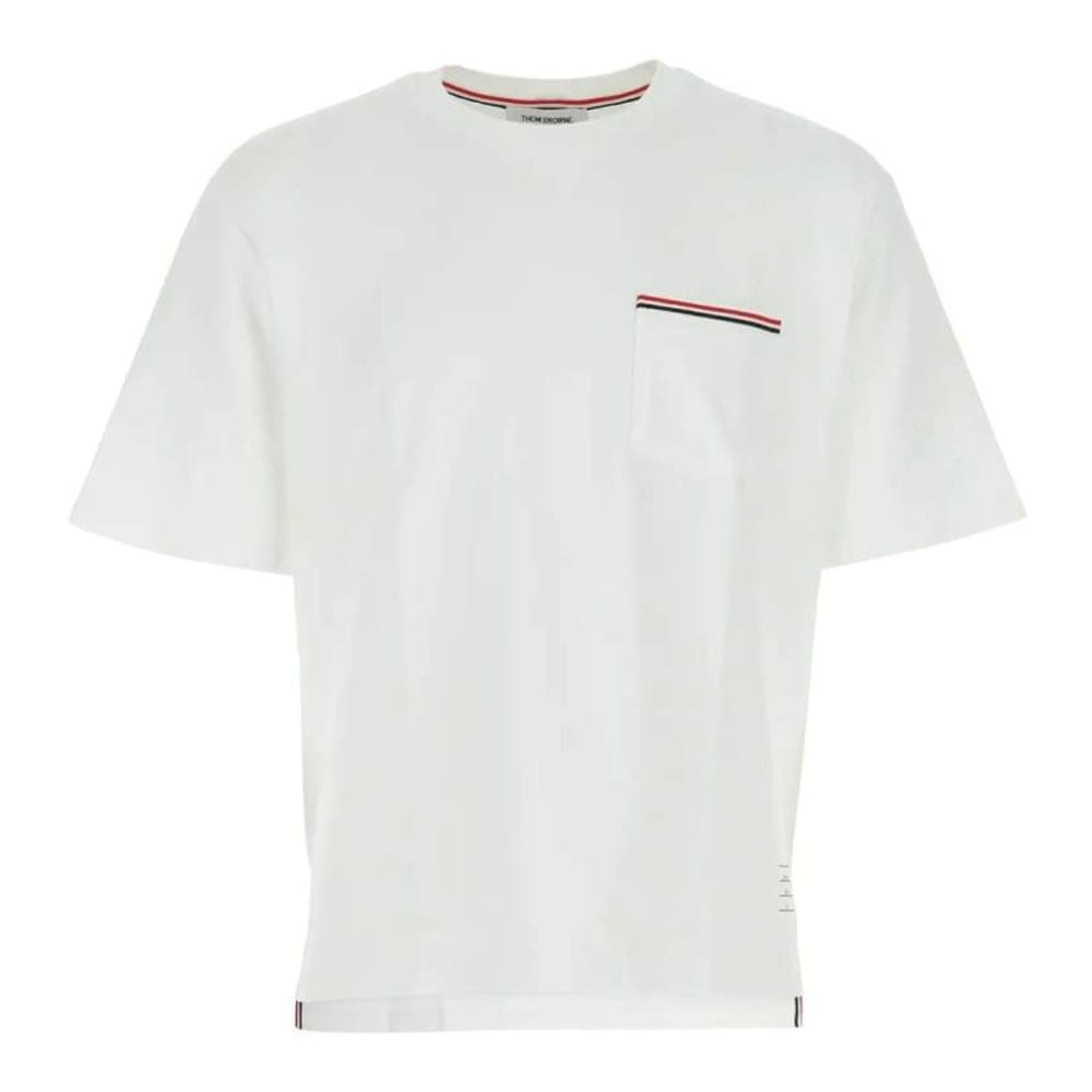 Thom browne - T-shirt 'Rwb-Stripe' pour Hommes