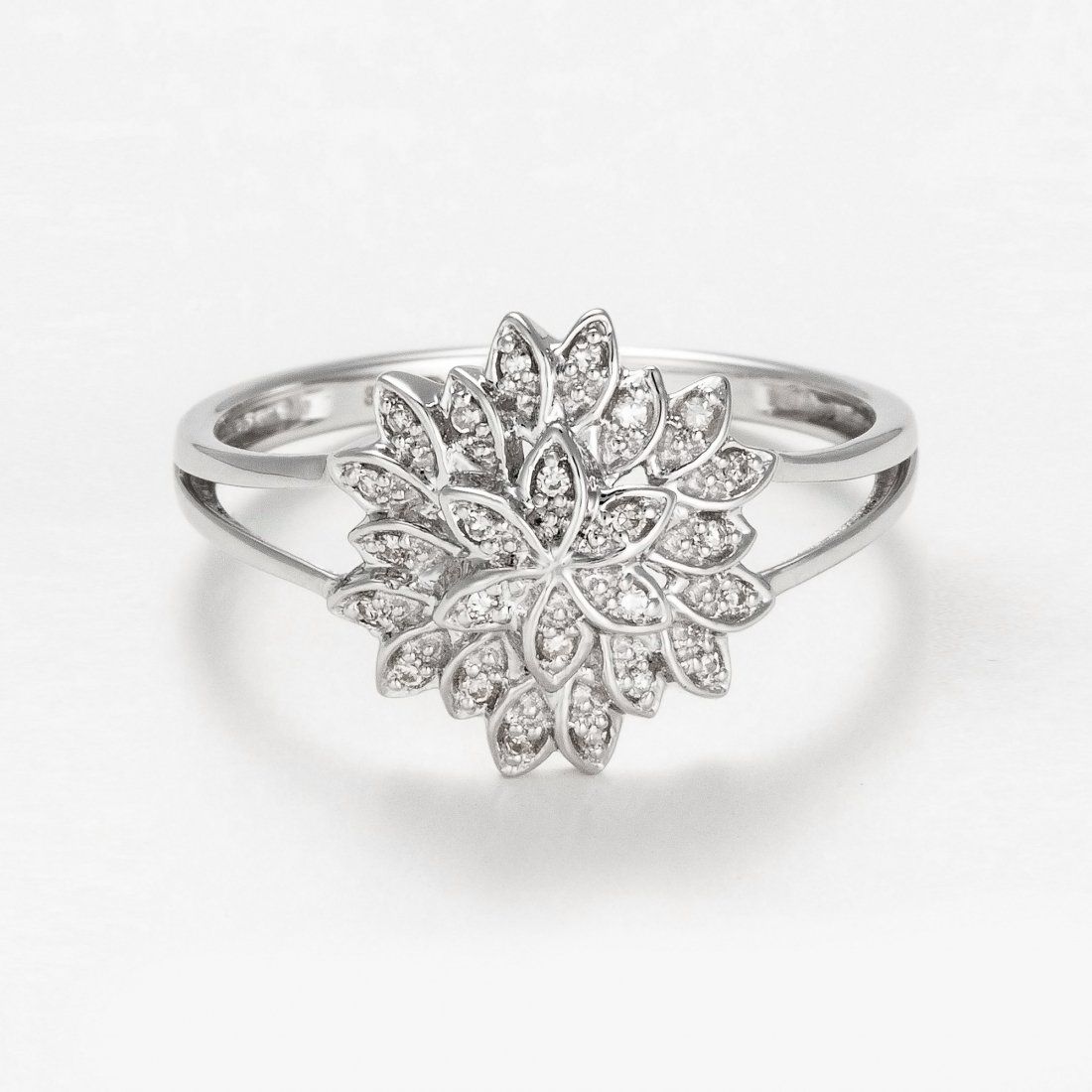 Diamanta - Bague 'Aigrette' pour Femmes