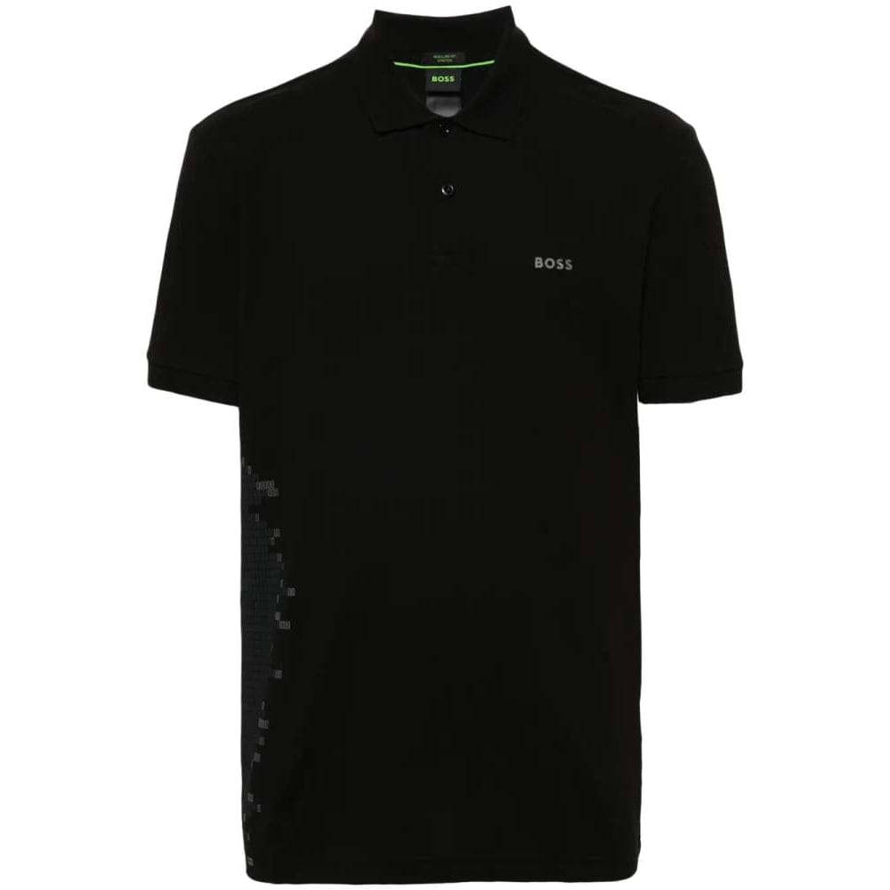 Boss - Polo 'Logo-Rubberised Piqué' pour Hommes