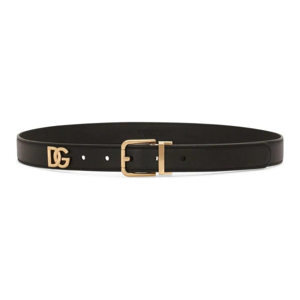 Dolce&gabbana - Ceinture 'Logo-Plaque' pour Femmes