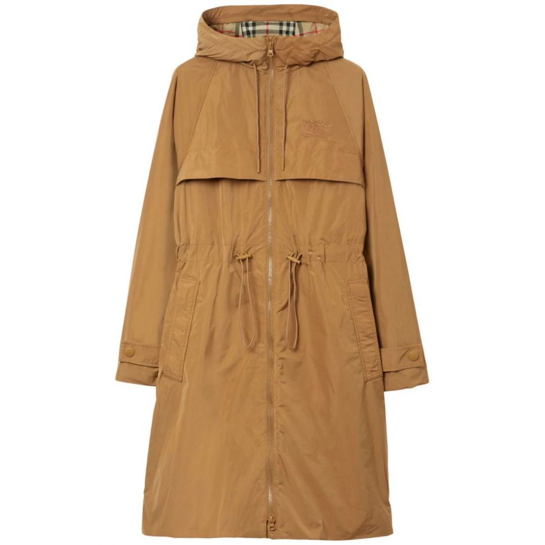 Burberry - Parka 'EKD Zip-Up Hooded' pour Femmes
