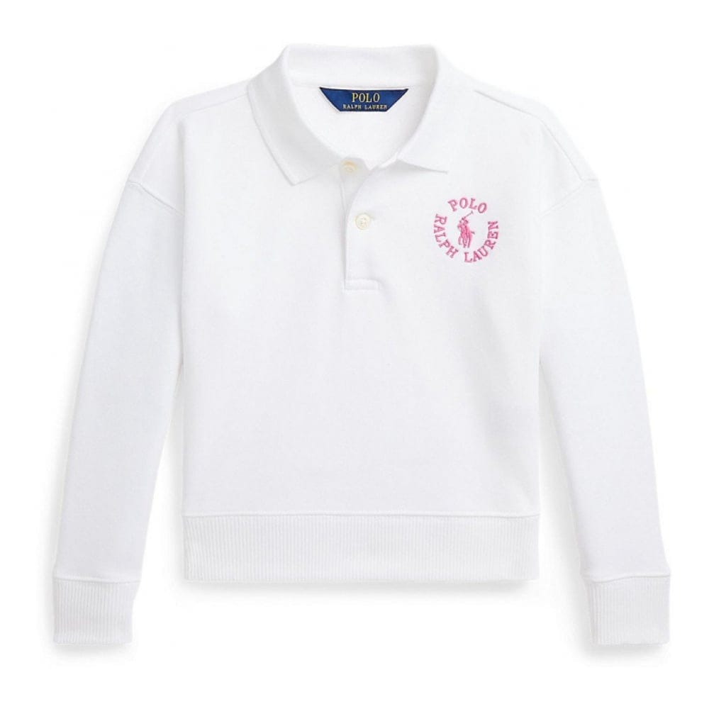 Polo ralph lauren - 'Logo French Terry Polo Sweatshirt' pour Bambins & petites filles