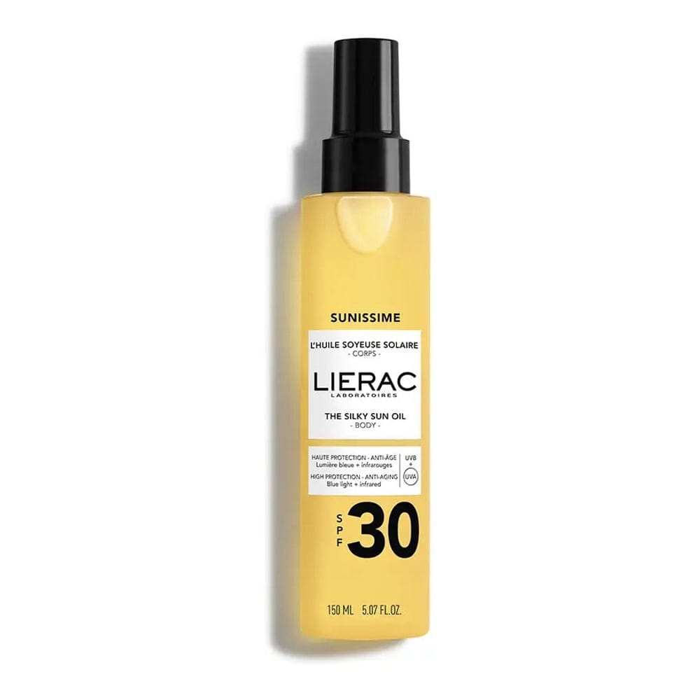 Lierac - Spray pour le corps 'Sunissime Silky Oil SPF30' - Tous types de peau, 150 ml