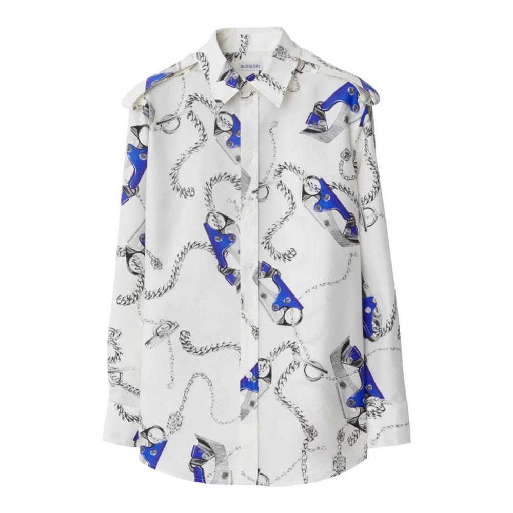 Burberry - Chemise 'Knight Hardware' pour Femmes