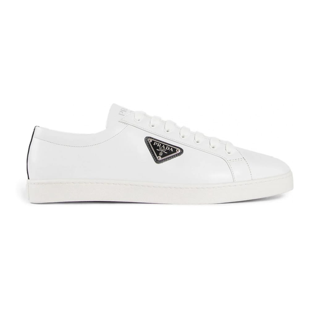 Prada - Sneakers 'Logo-Plaque' pour Hommes
