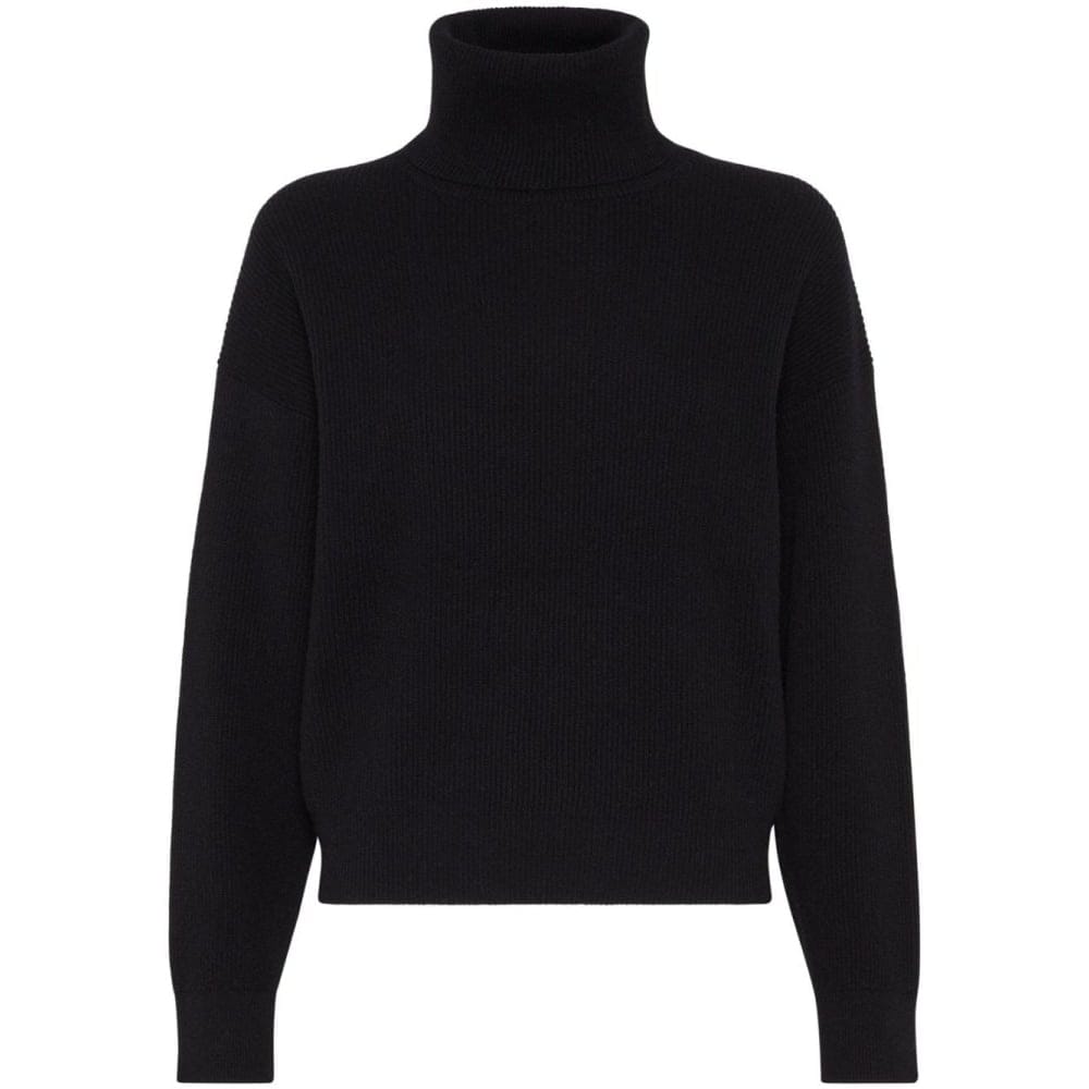 Brunello cucinelli - Pull à col roulé 'Ribbed Knit' pour Femmes