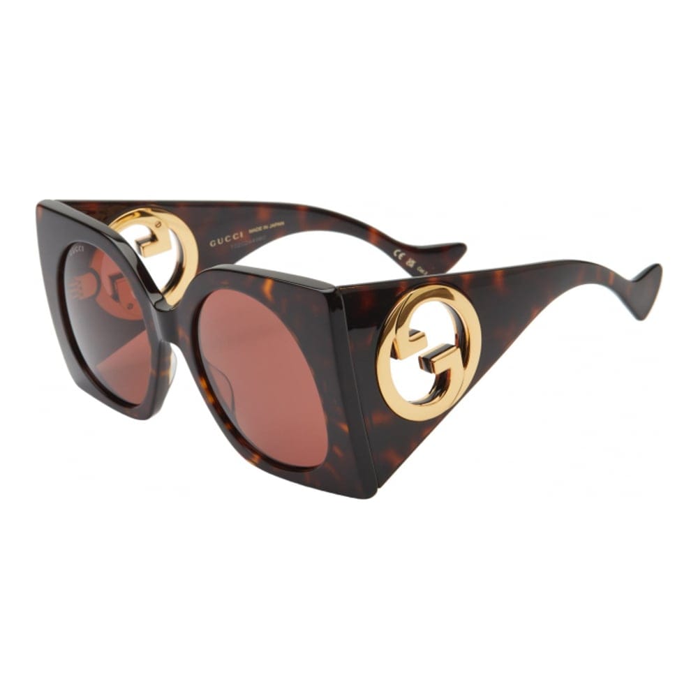 Gucci - '55mm Square Sunglasses' pour Femmes