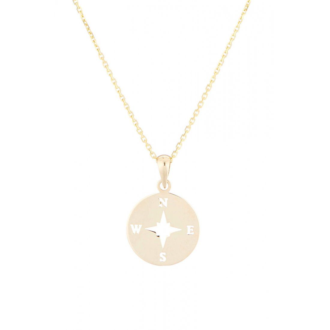 By colette - Pendentif sur chaine 'Boussole' pour Femmes