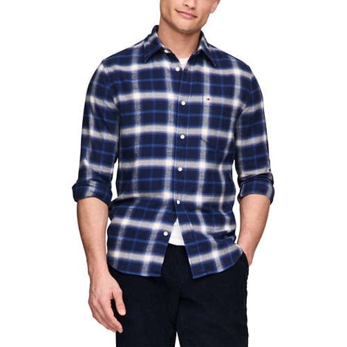 Tommy hilfiger - Chemise 'Brushed Shadow Check Printed' pour Hommes