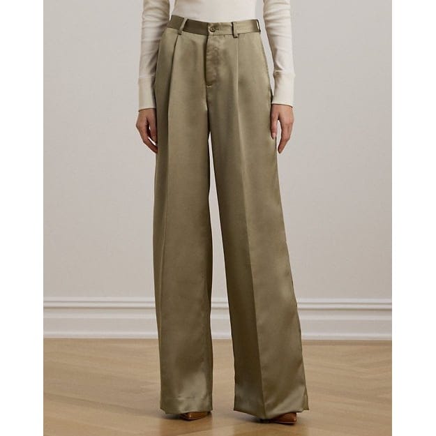 Lauren ralph lauren - "'Satin Charmeuse Wide-Leg Pant' pour Femmes"