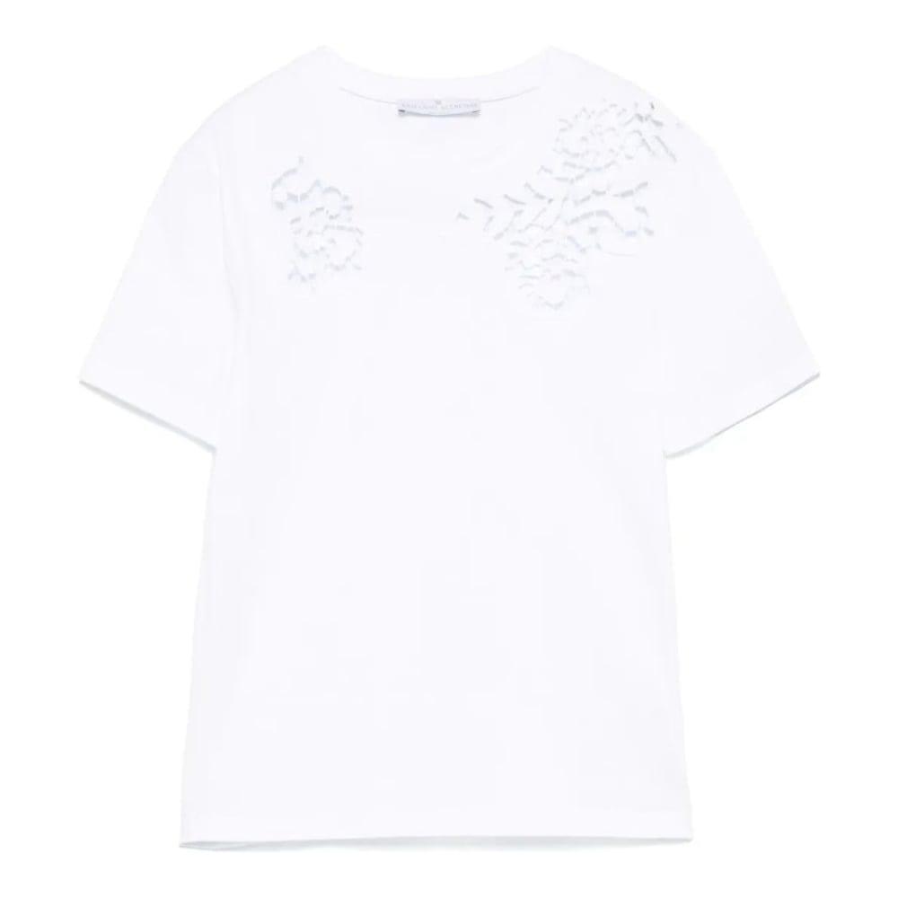 Ermanno scervino - T-shirt 'Guipure-Lace' pour Femmes