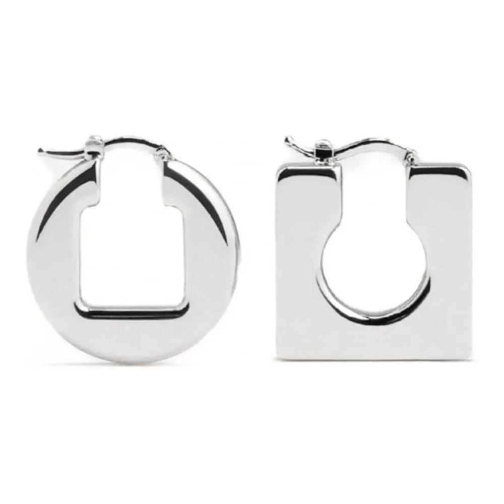 Jacquemus - Boucles d'oreilles 'Les Boucles Rond Carré' pour Femmes