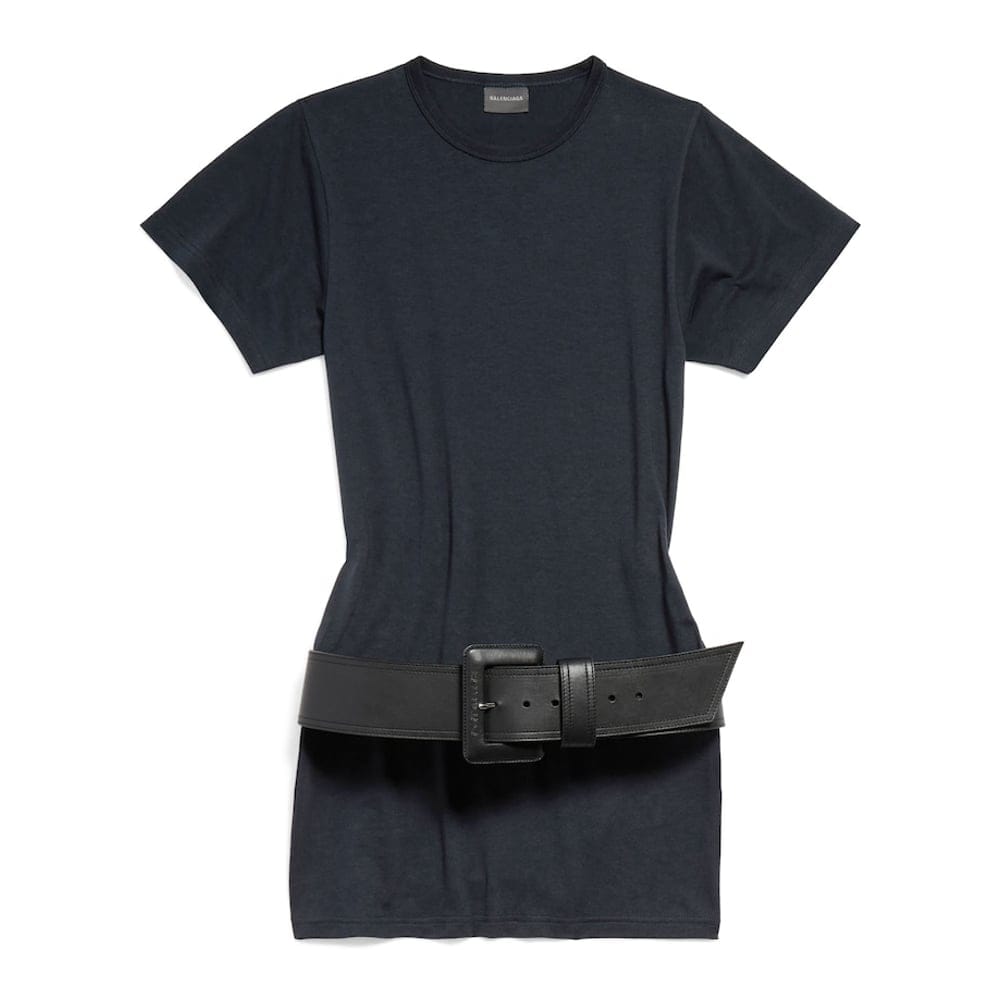 Balenciaga - Robe T-shirt 'Fitted' pour Femmes