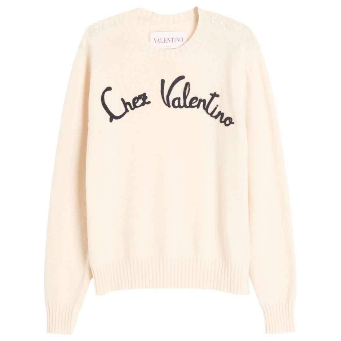 Valentino garavani - Pull 'Chez Embroidered' pour Hommes