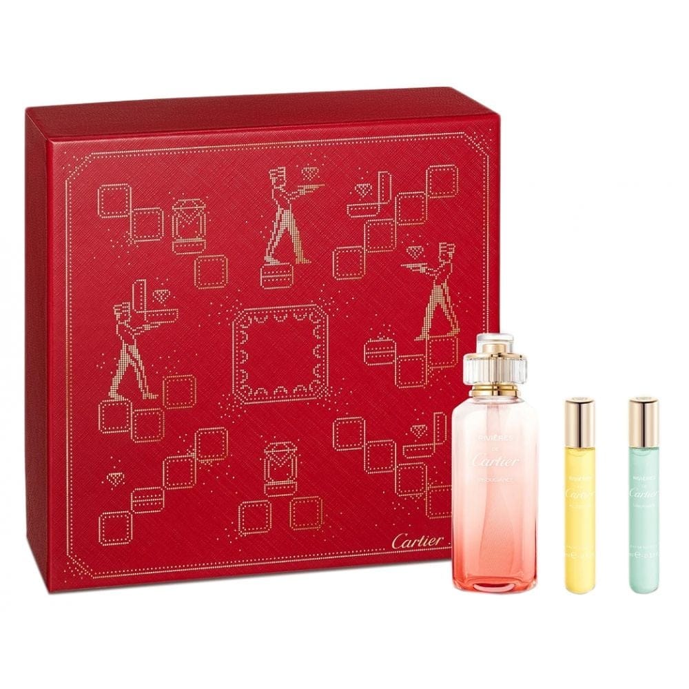 Cartier - Coffret de parfum 'Rivières De Cartier Insouciance' - 100 ml, 3 Pièces