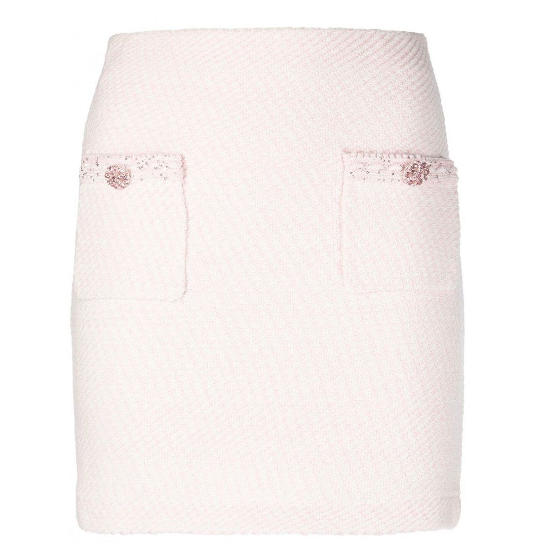 Self-portrait - Mini Jupe 'Braided-Trim' pour Femmes