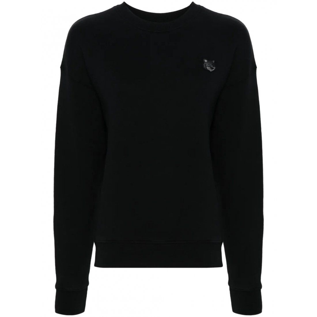 Maison kitsuné - Sweatshirt 'Fox-Appliqué' pour Femmes