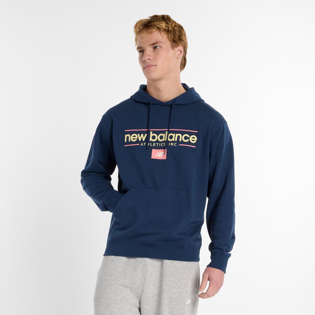New balance - Relaxed Linear Athletics Hoodie