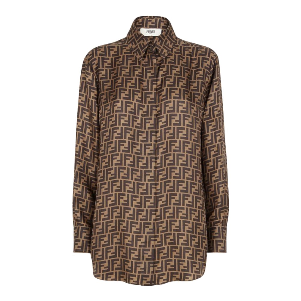 Fendi - "Chemise 'FF-Logo Print' pour Femmes"