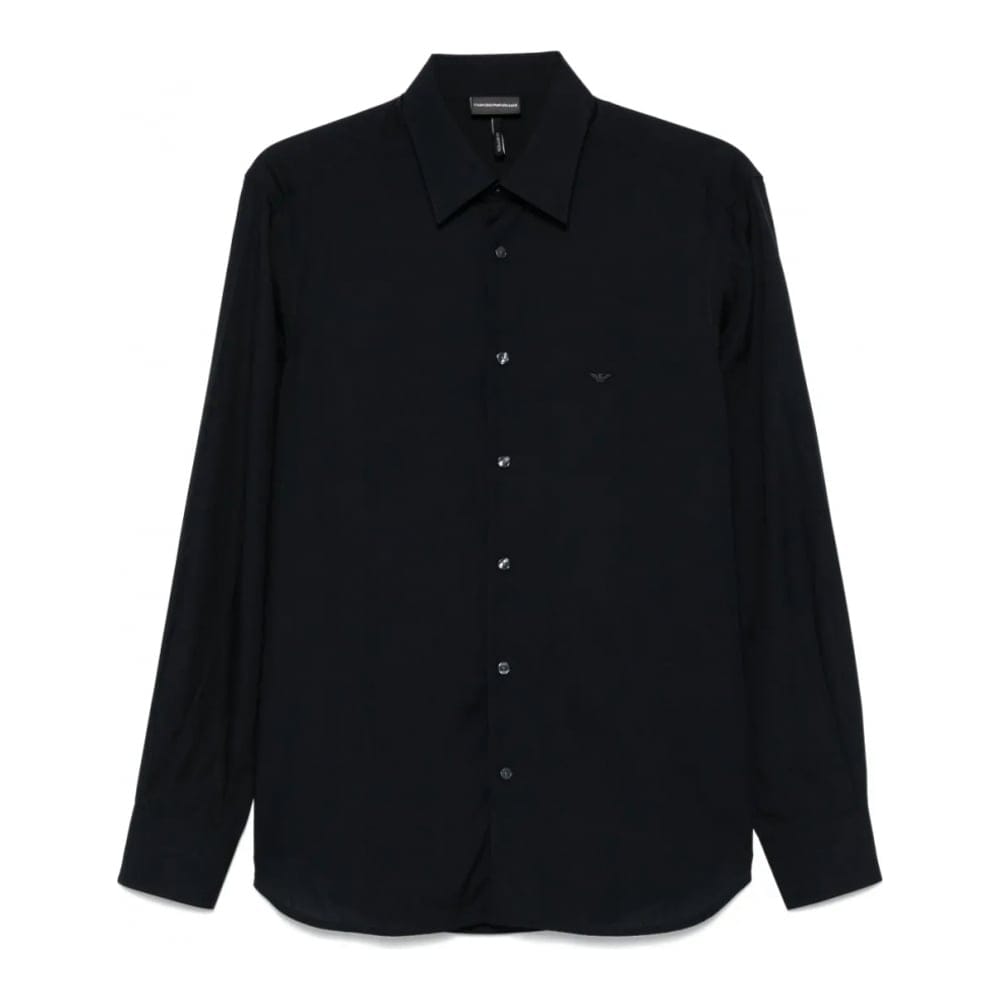 Emporio armani - Chemise 'Logo-Patch' pour Hommes