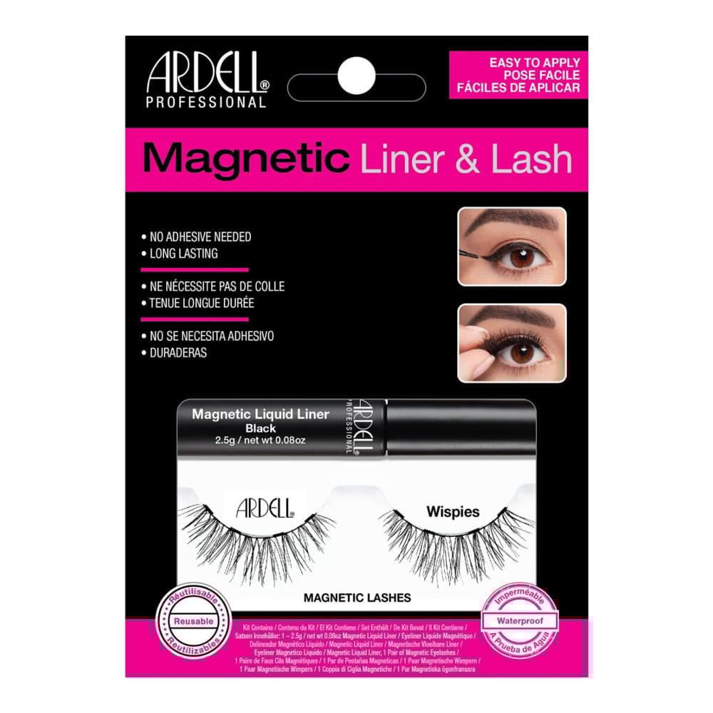 Ardell - Faux-cils magnétiques 'Liner & Lash Accent' - Wispies