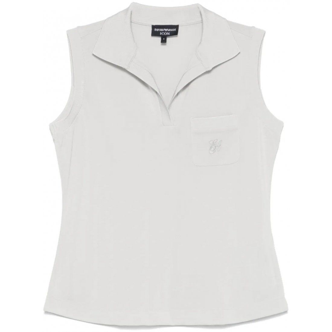 Emporio armani - "Gilet 'Logo-Embroidered' pour Femmes"-M