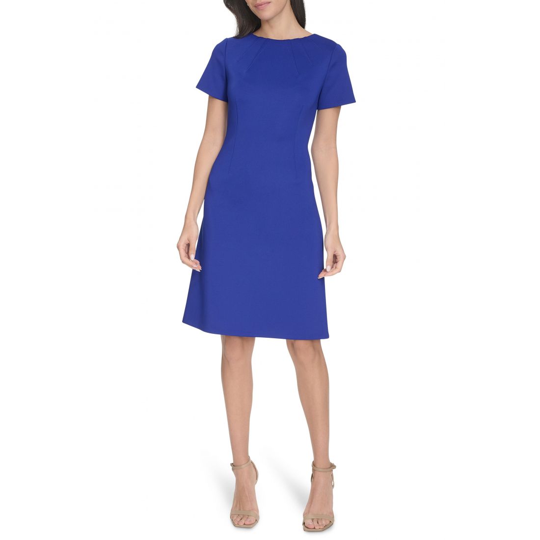 Calvin klein - Robe A-line 'Short Sleeve' pour Femmes