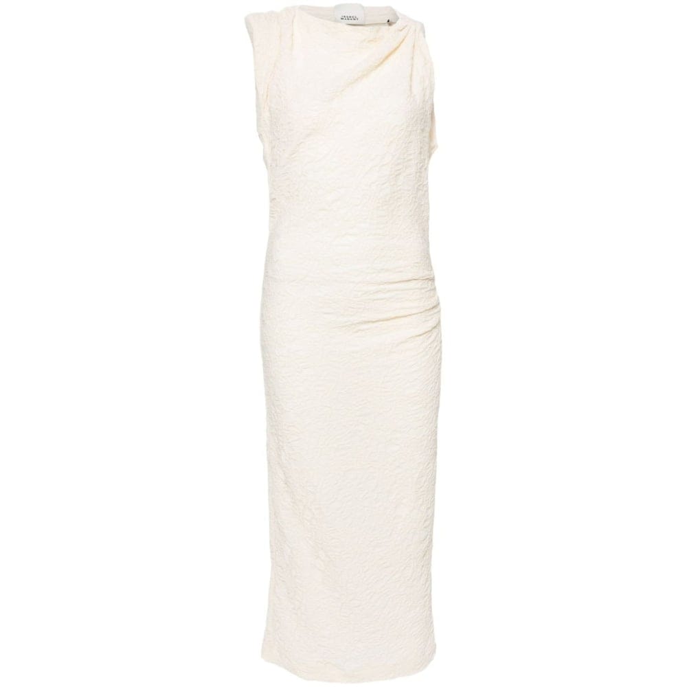 Isabel marant - Robe Midi 'Franzy Textured' pour Femmes