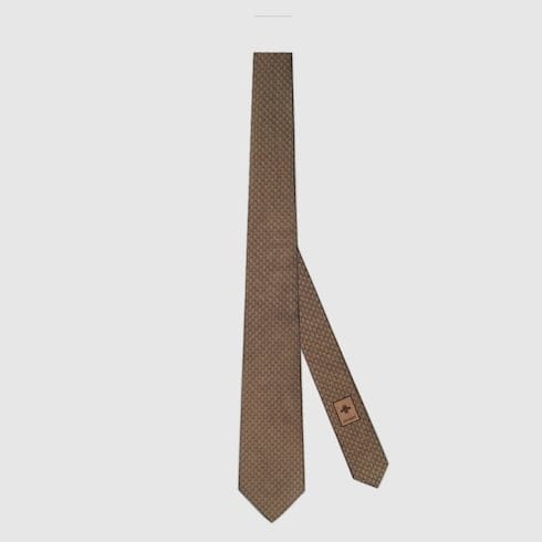 Gucci - Cravate 'GG Jacquard' pour Hommes