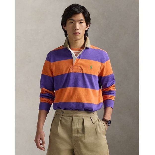 Polo ralph lauren - "'Classic Fit Khaki-Collar Rugby Shirt' pour Hommes"