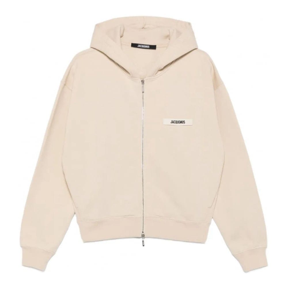 Jacquemus - Sweatshirt à capuche  'Le Hoodie Gros Grain Zippé' pour Hommes