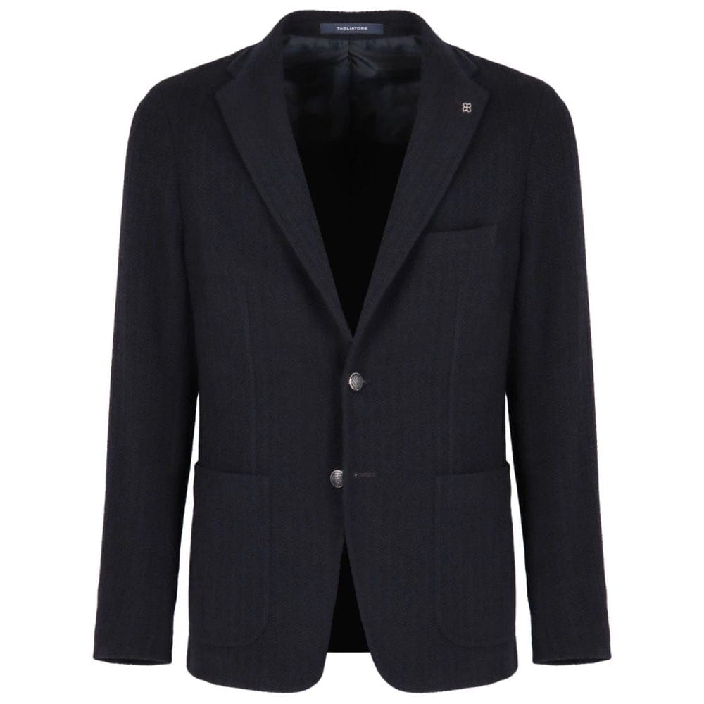 Tagliatore - Blazer 'Herringbone Buttoned' pour Hommes