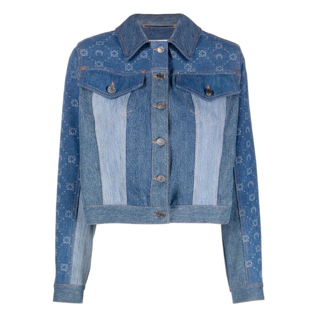 Marine serre - Veste en jeans 'Regenerated' pour Femmes