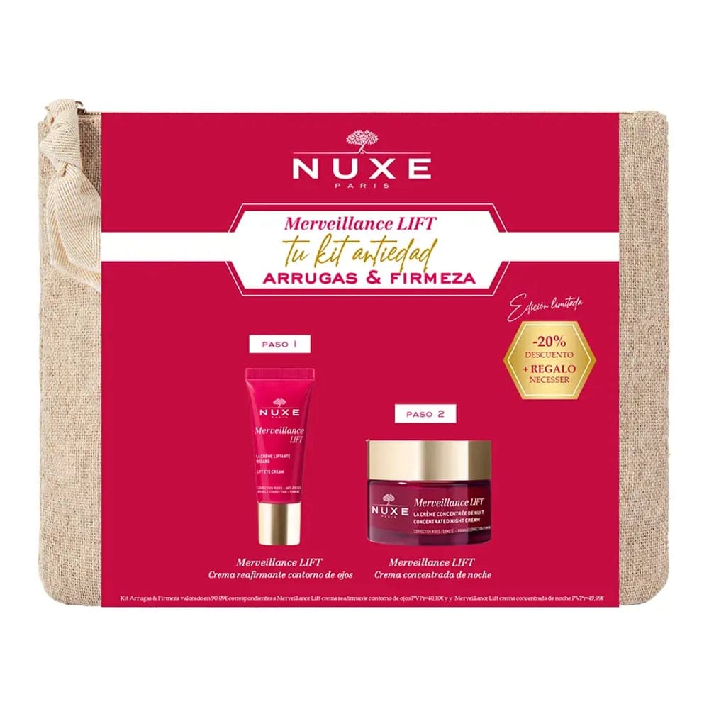 Nuxe - Merveillance Lift Routine Anti-Âge Lift-Fermeté Coffret Nuit - 2 Pièces