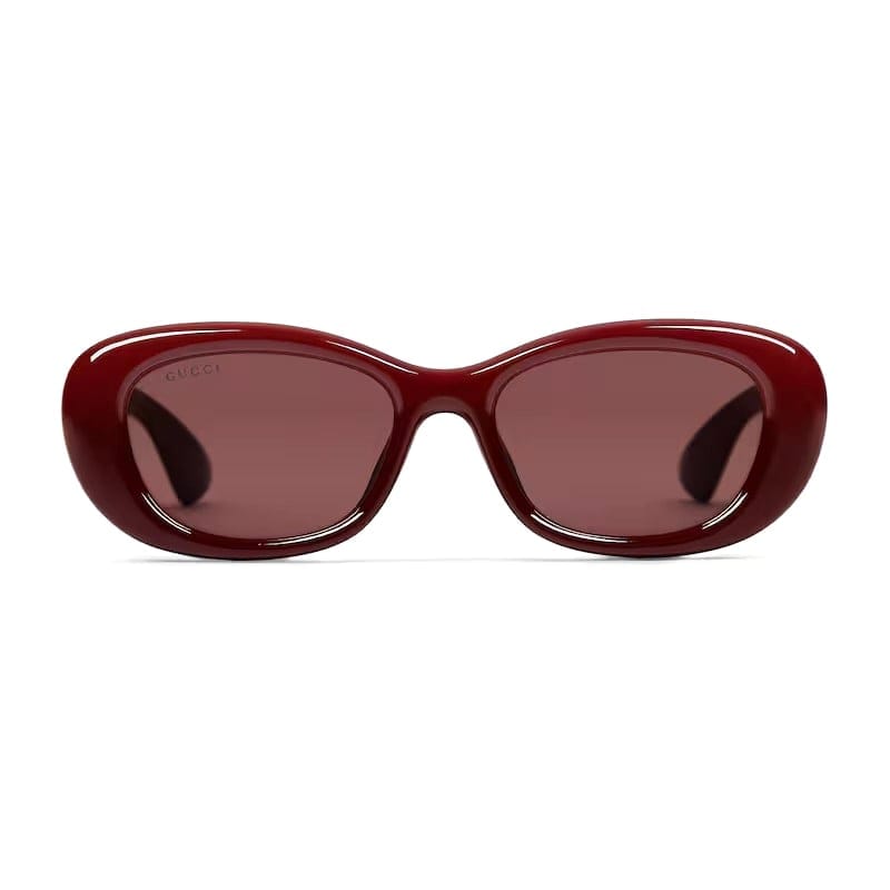 Gucci - Lunettes de soleil 'Oval Frame Sunglasses' pour Femmes