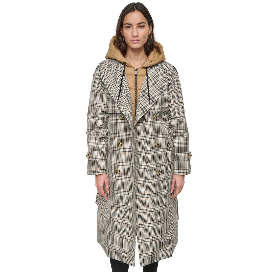 Dkny jeans - Trench 'Mixed-Media' pour Femmes