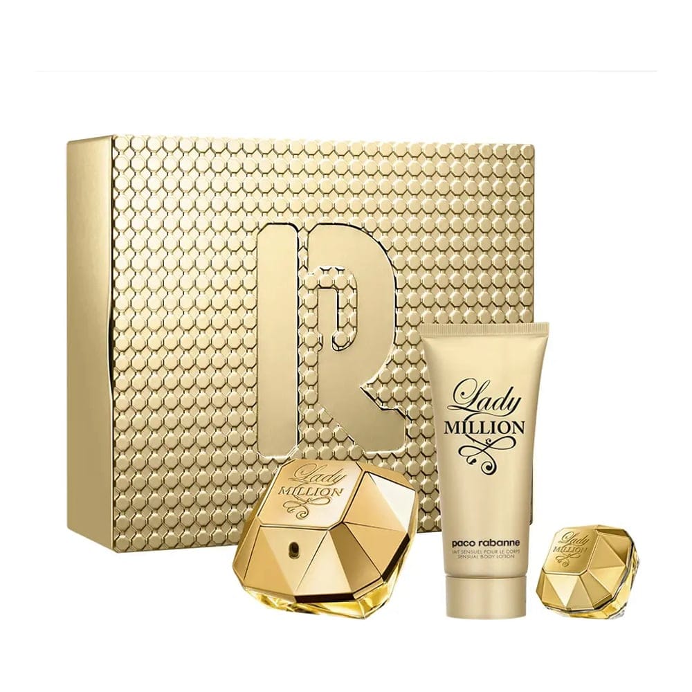 Paco rabanne - Coffret de parfum 'Lady Million' - 3 Pièces