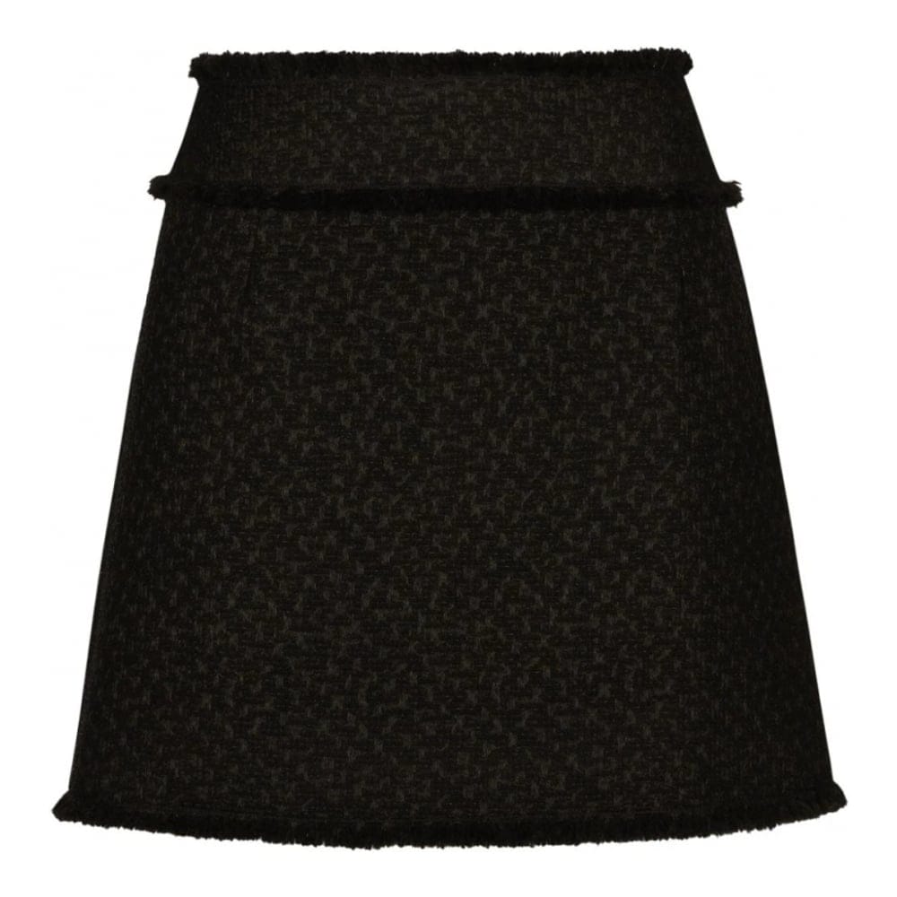 Dolce&gabbana - Mini Jupe 'Bouclé' pour Femmes