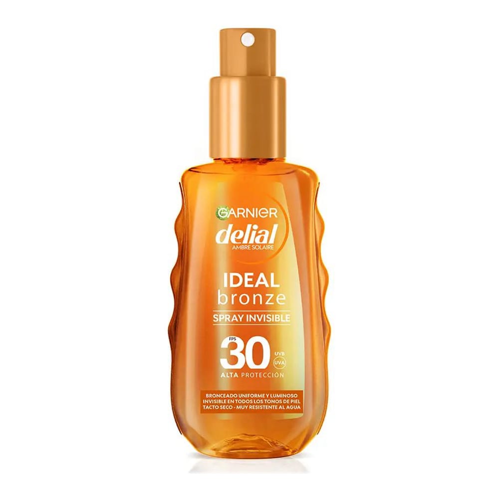 Garnier - Huile Solaire 'Delial Ideal Bronze Protective SPF30' - Tous types de peau, 150 ml
