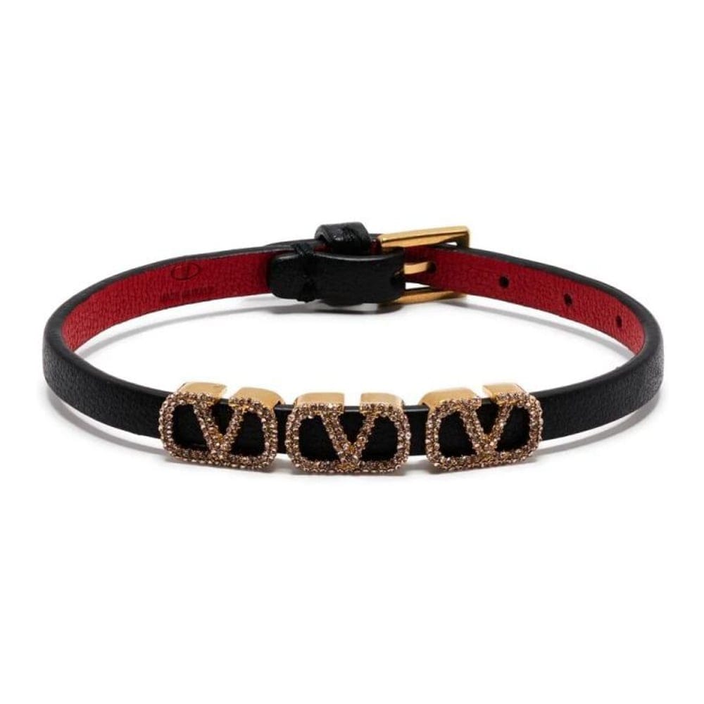 Valentino - Bracelet 'Triple Crystal VLogo' pour Femmes