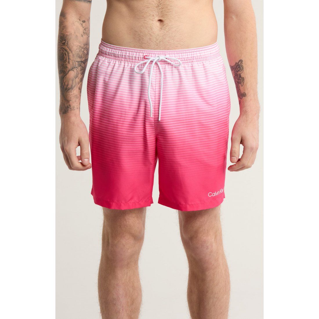 Calvin klein - Short de bain 'Gradient Stripe' pour Hommes