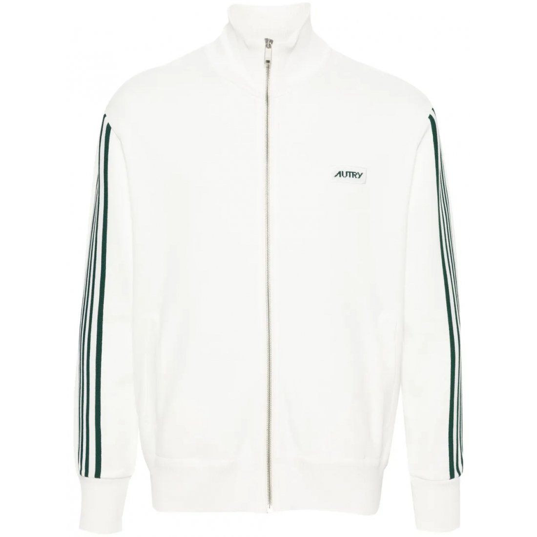 Autry - Sweatshirt 'Logo-Patch Zip-Up' pour Femmes