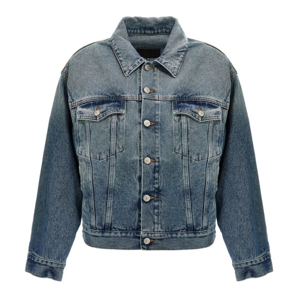 Mm6 maison margiela - "Veste en jeans 'Cut-Out' pour Femmes"