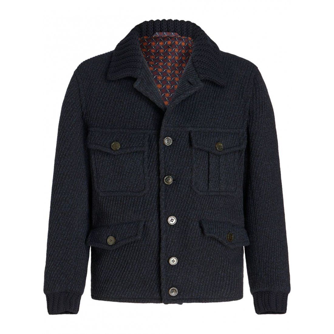 Etro - Blouson bomber 'Contrasting-Trim' pour Hommes